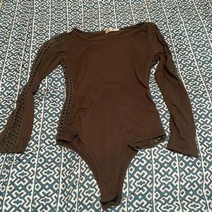 Olive green bodysuit